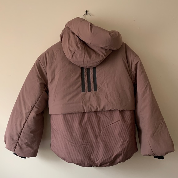 Adidas TERREX MYSHELTER COLD.RDY Down-Fill Jacket Mauve HG3163 Women Size S $350 - Picture 2 of 11